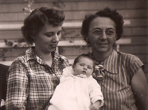 Author's mother and Grandmother